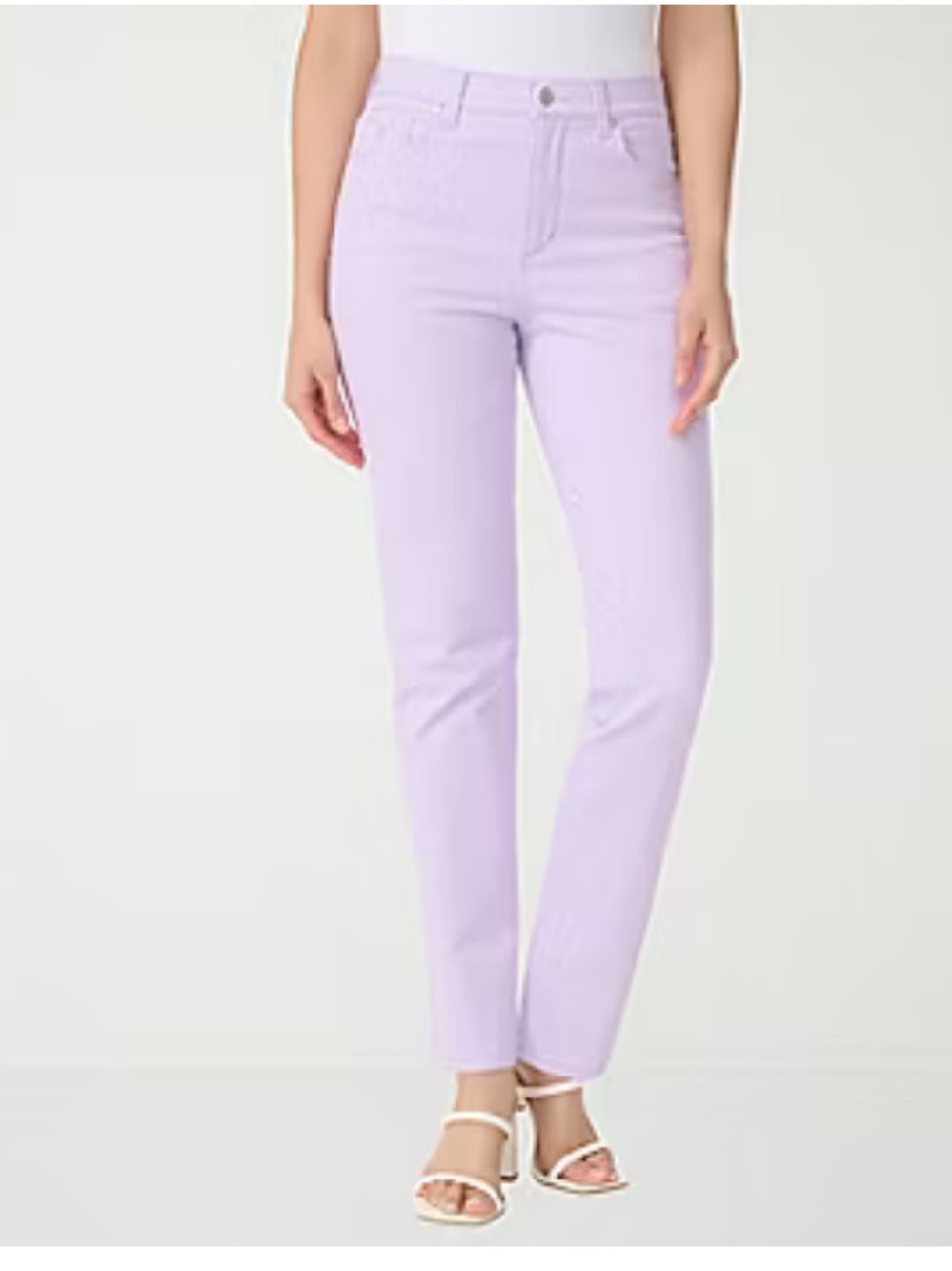 NWT Gloria Vanderbilt Amanda Lilac Jeans